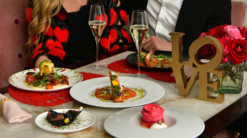 Valentine's Day Dinner at Bloom & Bee