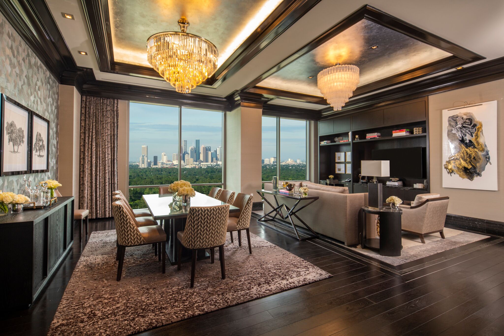 Post Oak Suite Living Room Image