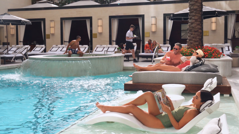 POOLSIDE SOCCER CABANA